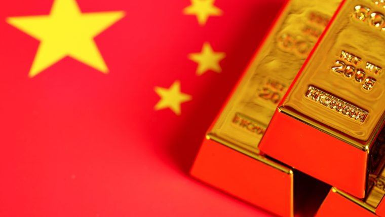 分析人士指出，中国通过伦敦加大了秘密黄金储备的进口力度。