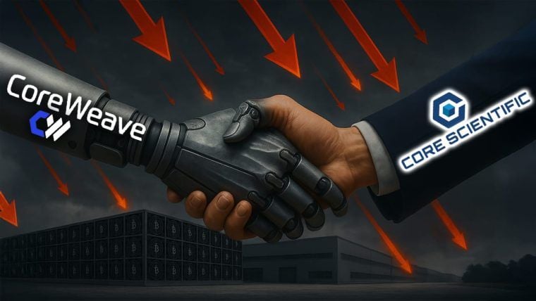 Core Scientific在收购CoreWeave后股价大幅下跌——究竟是什么让投资者感到恐慌？