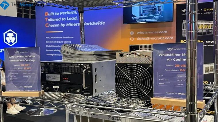 MicroBT在美国设立在线销售平台,具备每月生产10,000台Whatsminer矿机的能力。